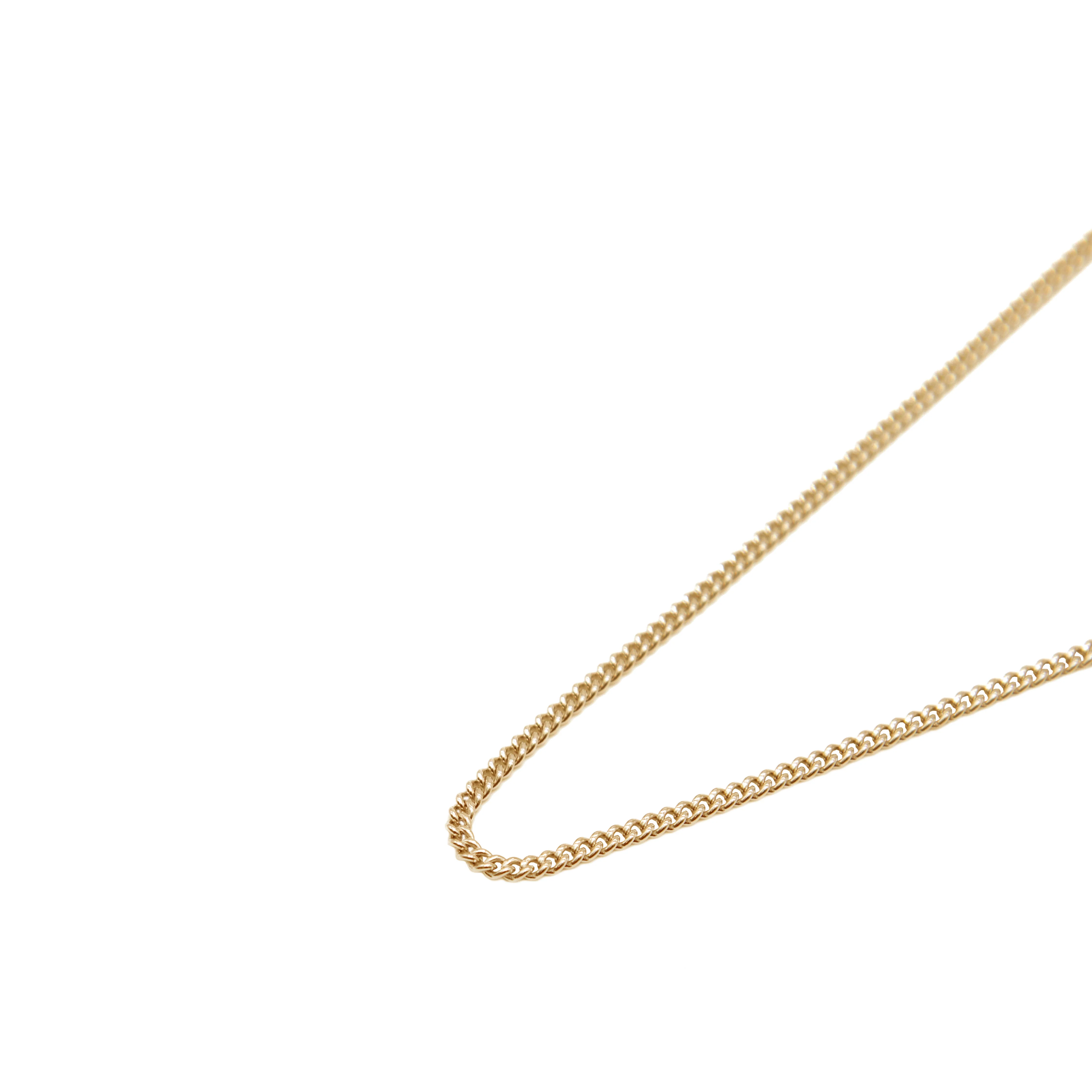 Gold 2.5mm Curb Chain - Image 2
