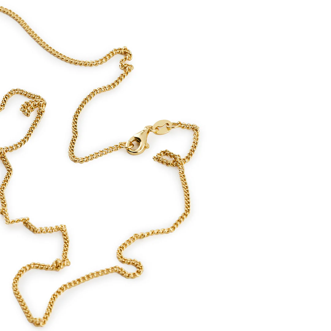 Gold 2.5mm Curb Chain - Image 5