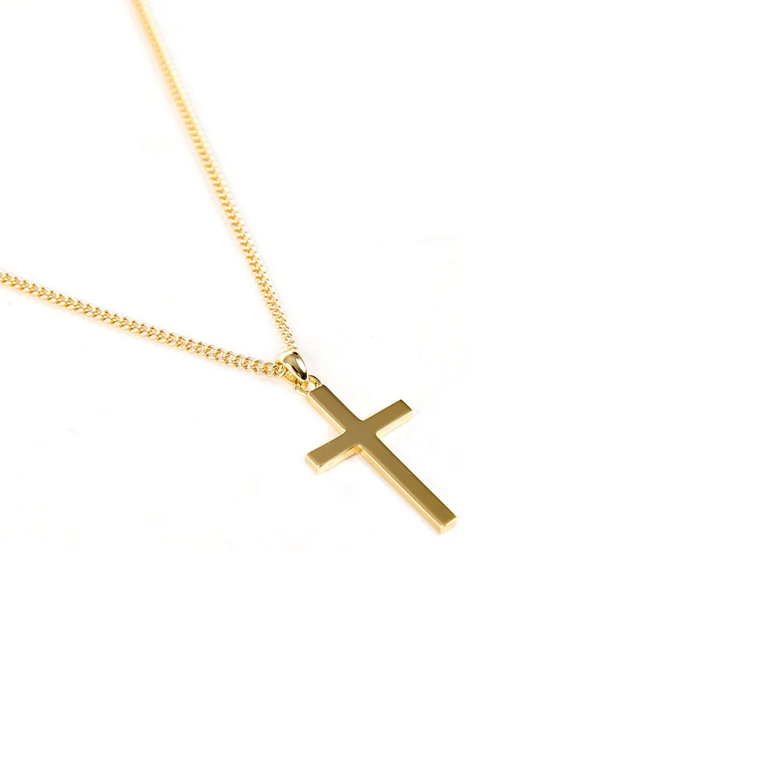 Gold Cross Necklace - Image 5