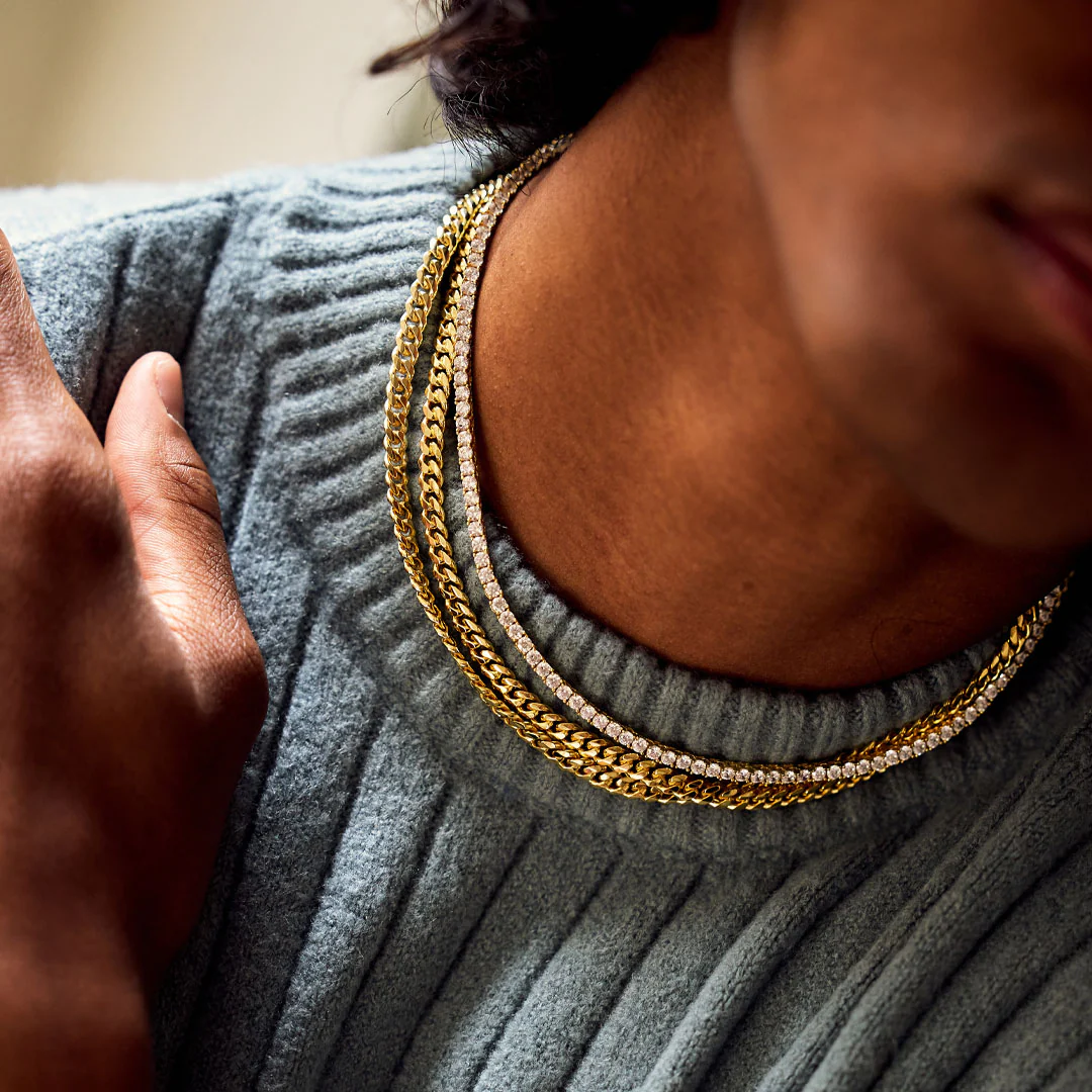 Gold 5mm Curb Chain - Image 7