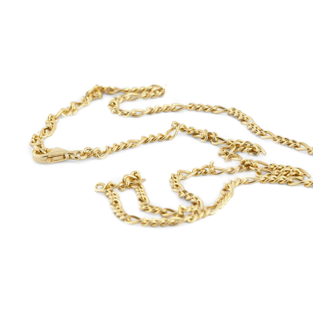 Gold Figaro Chain - Image 6