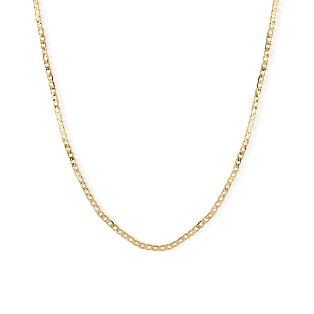 Gold Flat Cuban Chain - Image 3