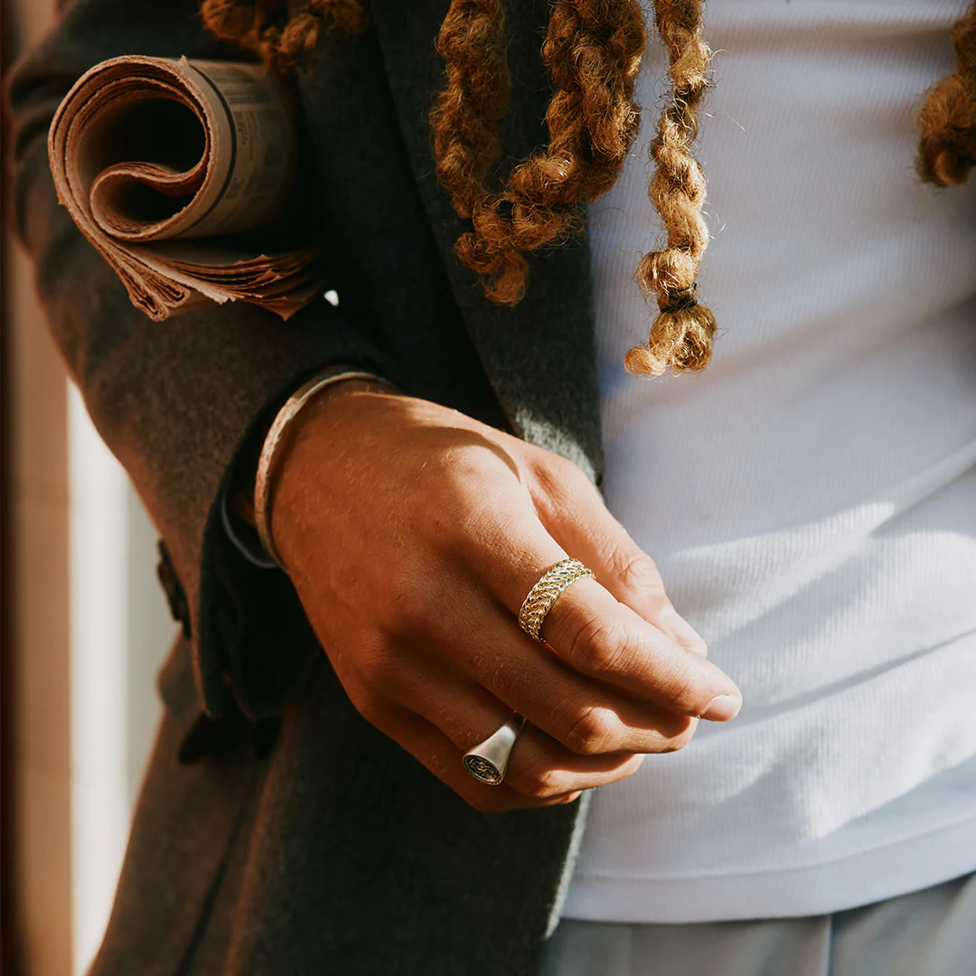 Gold Guard Ring - Image 4