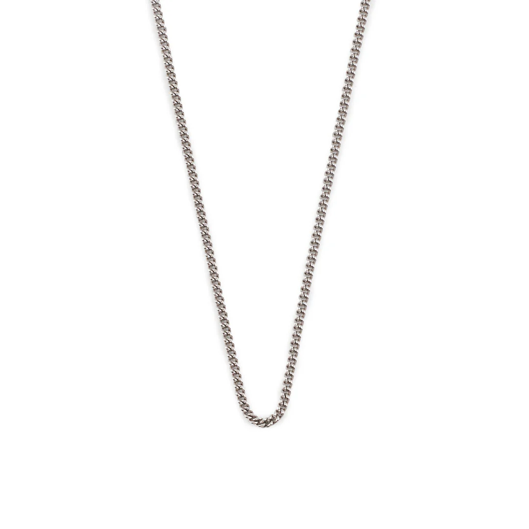 Silver 1.5mm Curb Chain - Image 3