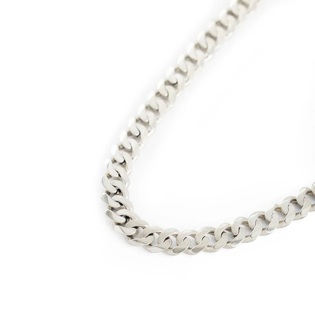 Silver 10mm Curb Chain - Image 5
