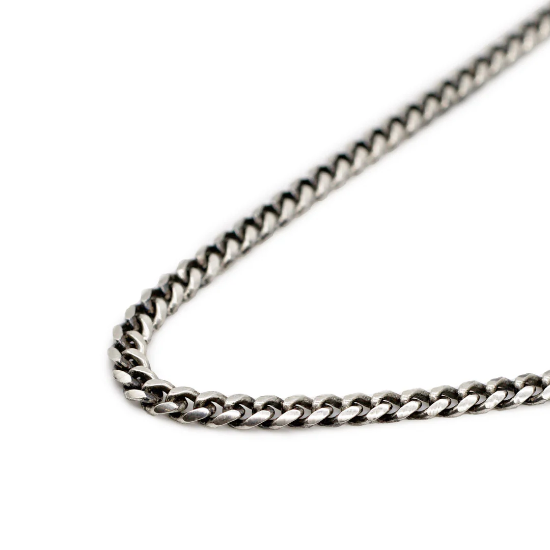 Silver 4mm Curb Chain - Image 5