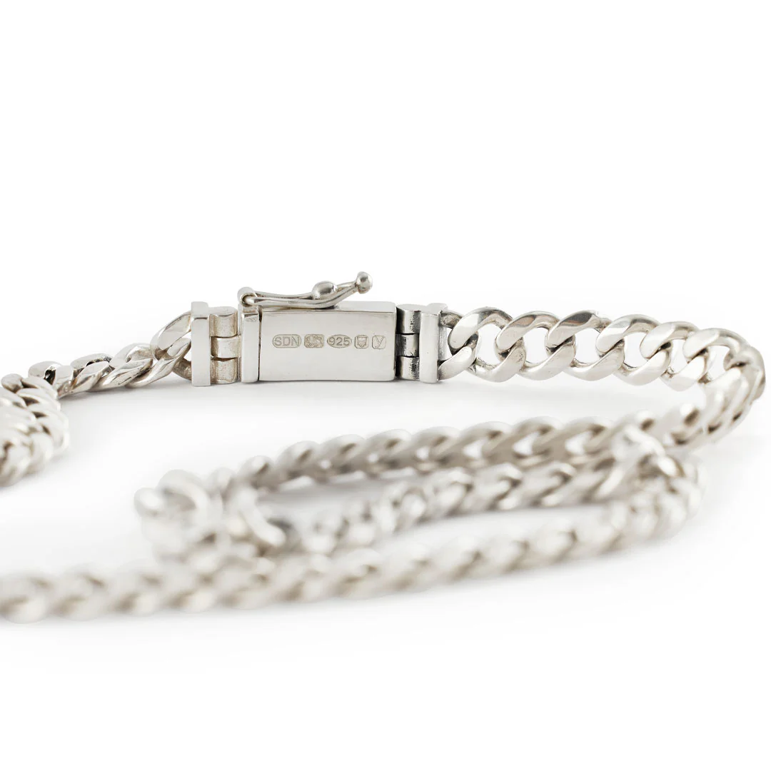 Silver 8mm Curb Chain - Image 6