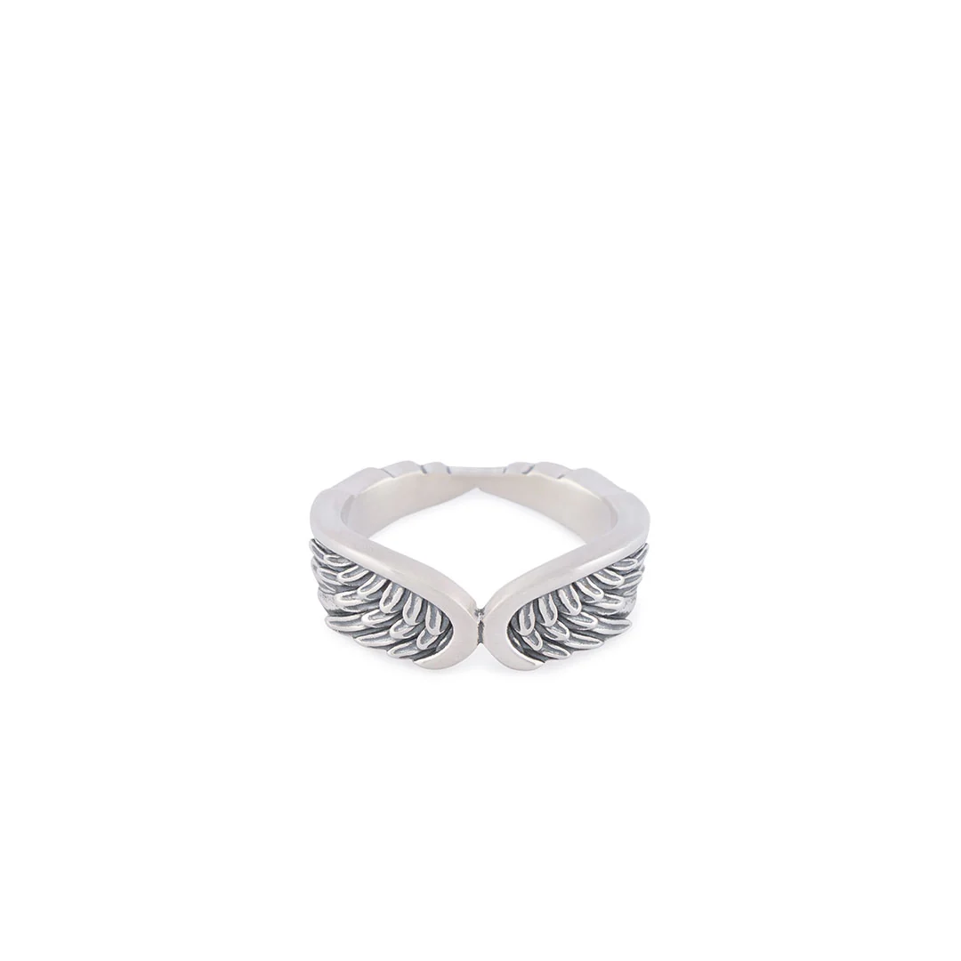 Silver Angel Ring - Image 3