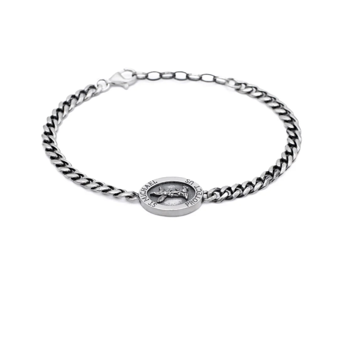 Silver Archangel Bracelet - Image 3