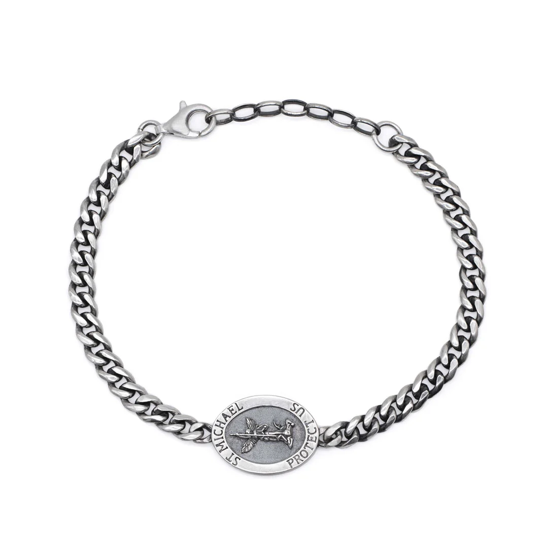 Silver Archangel Bracelet - Image 5