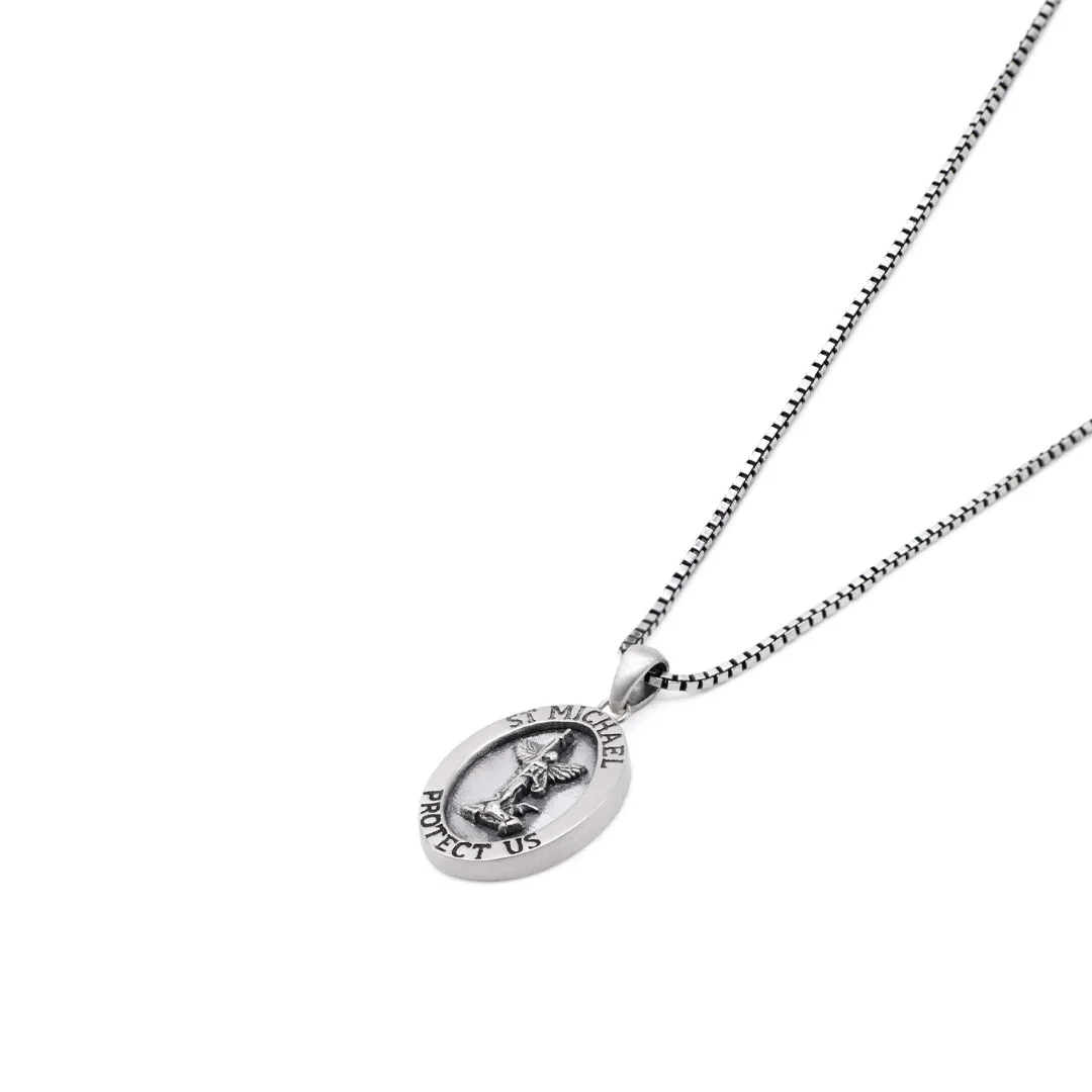 Silver Archangel Necklace - Image 5