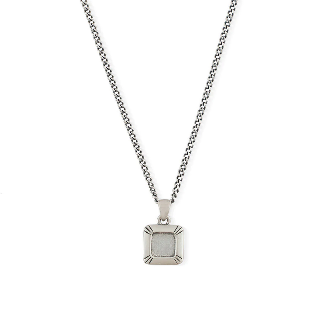 Silver Atrium Necklace