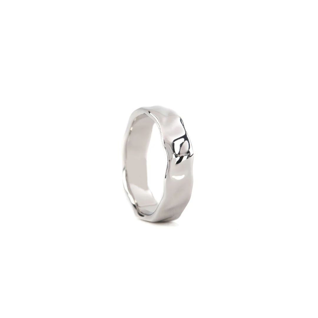 Silver Attrition Ring - Image 5