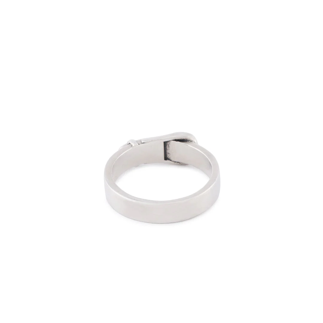 Silver Buckle Ring - Image 6