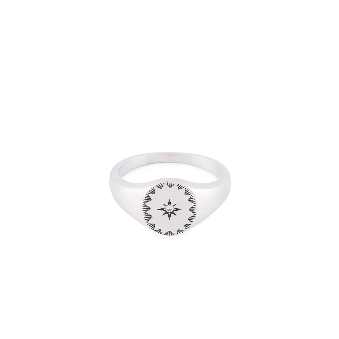 Silver Chrysler Ring - Image 3