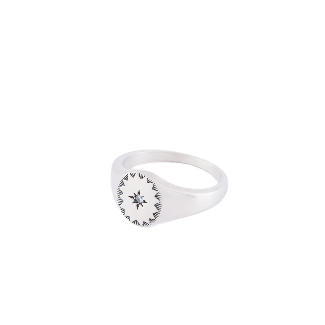 Silver Chrysler Ring - Image 5