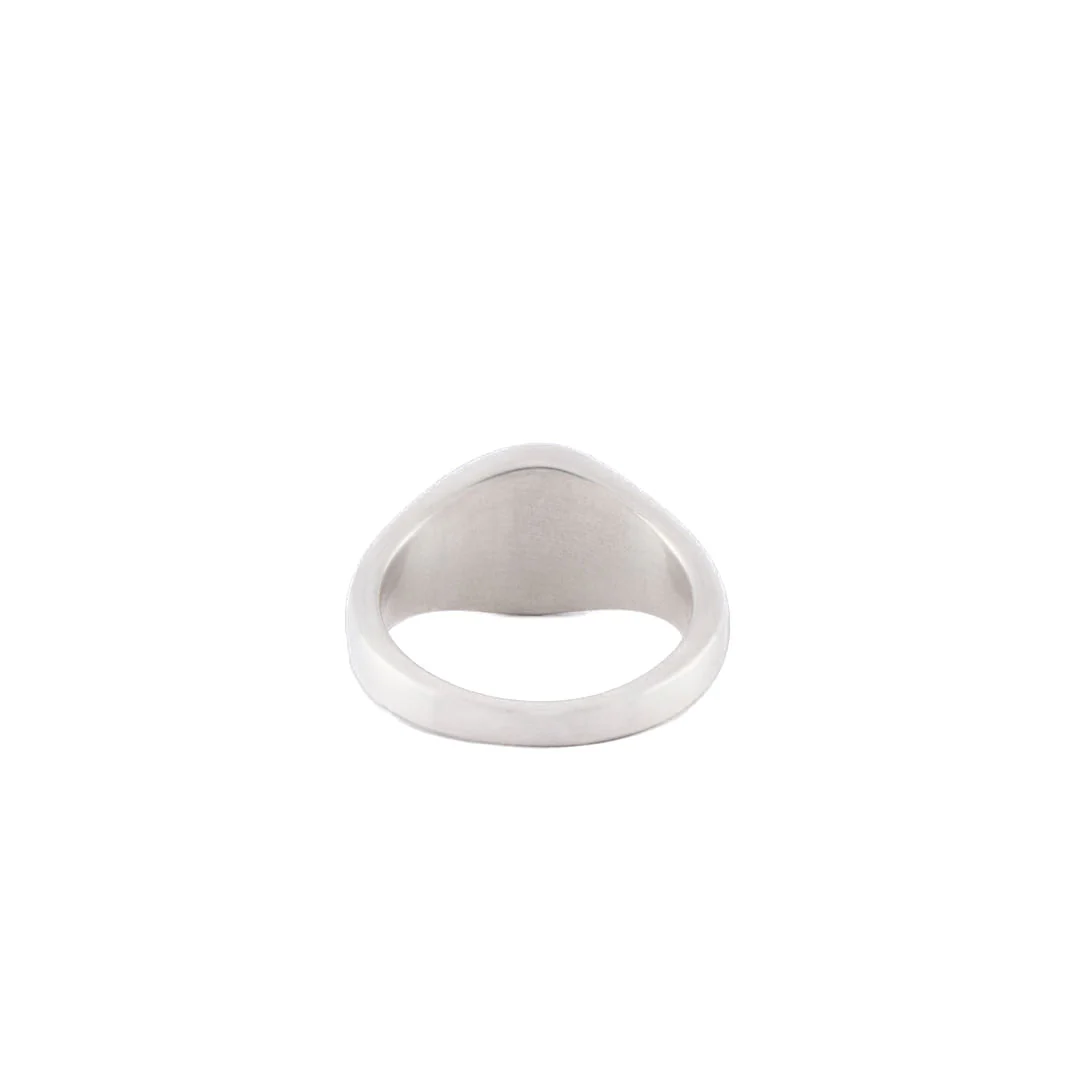 Silver Cross Signet Ring - Image 6