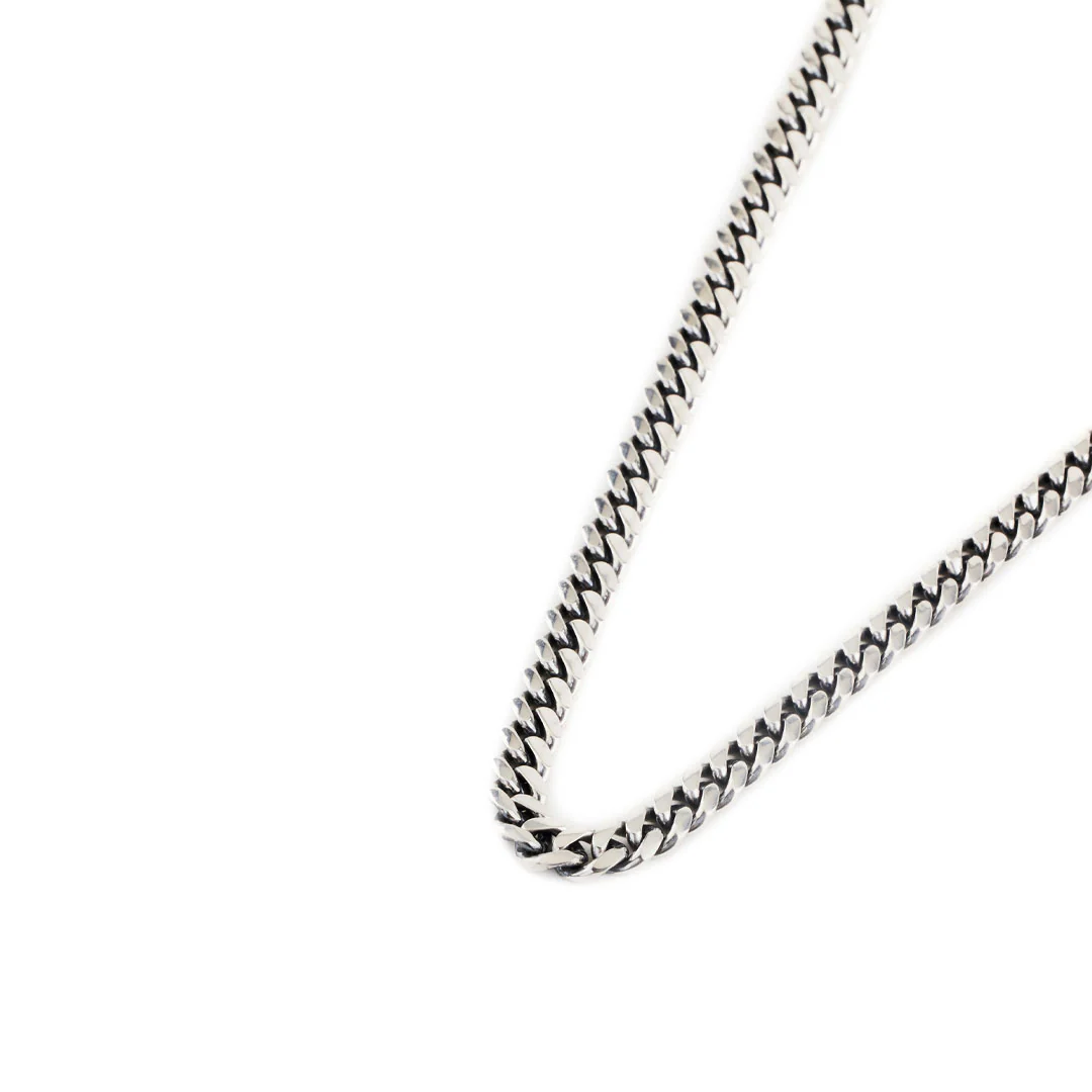 Silver 5mm Curb Chain - Image 5