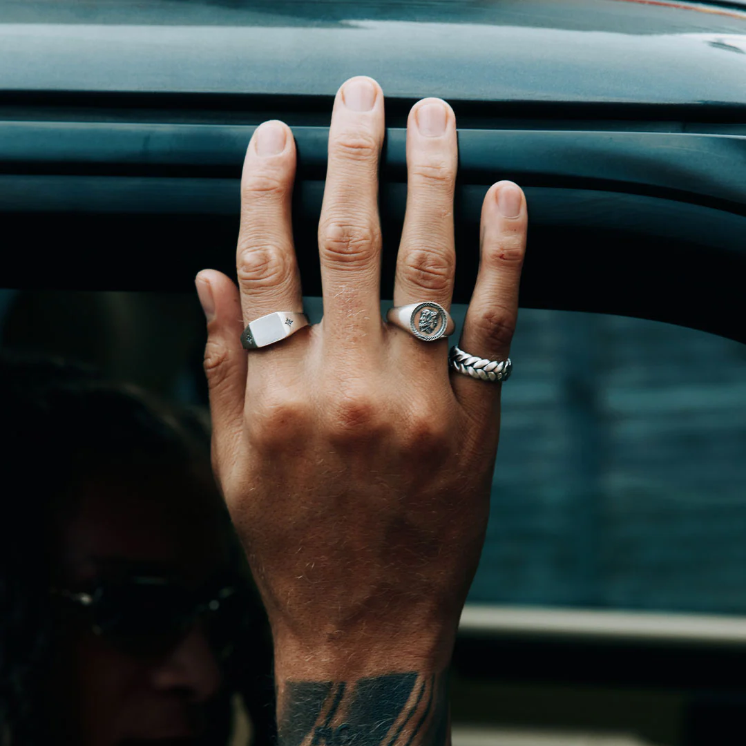Silver Dual Ring - Image 4