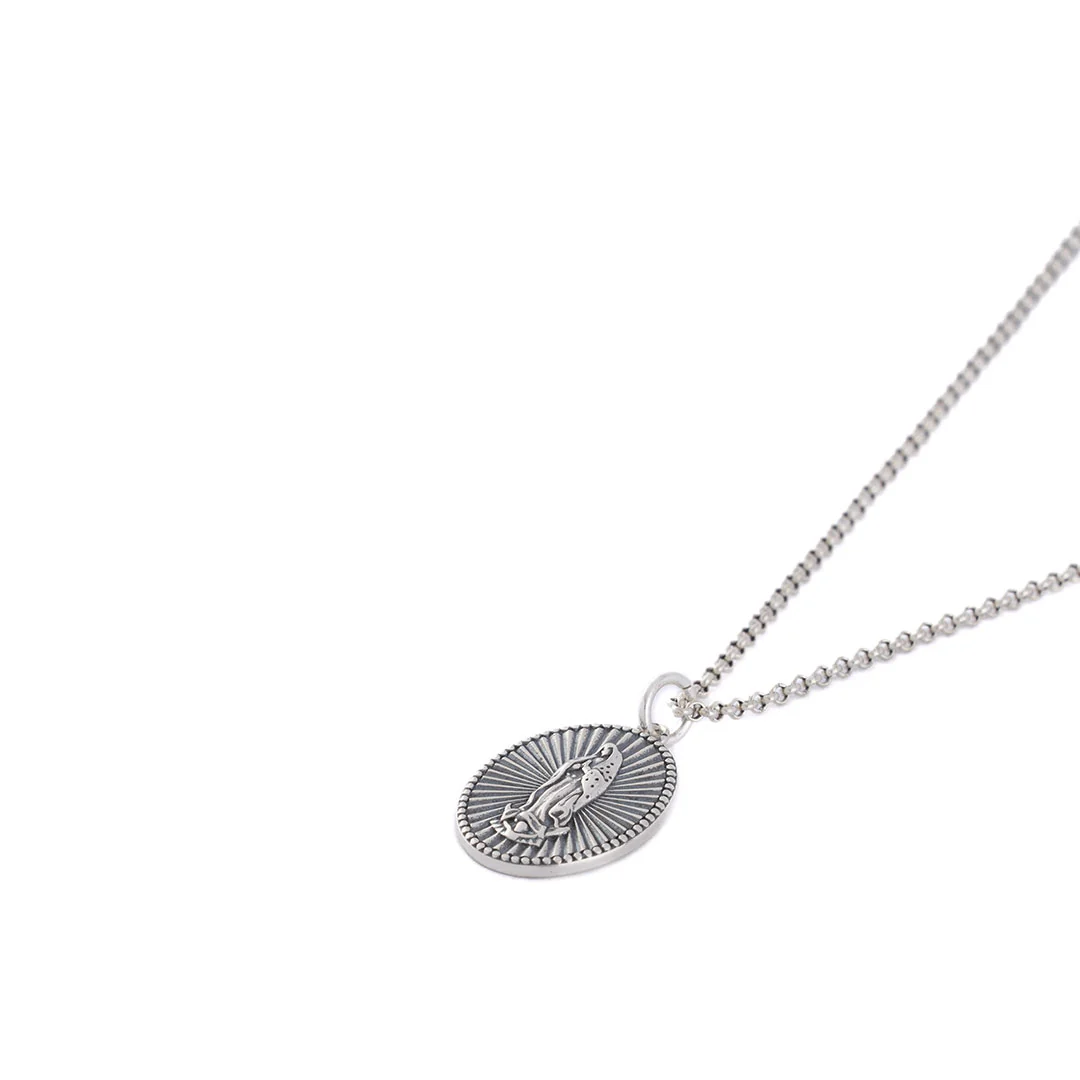 Silver Guadalupe Necklace - Image 2