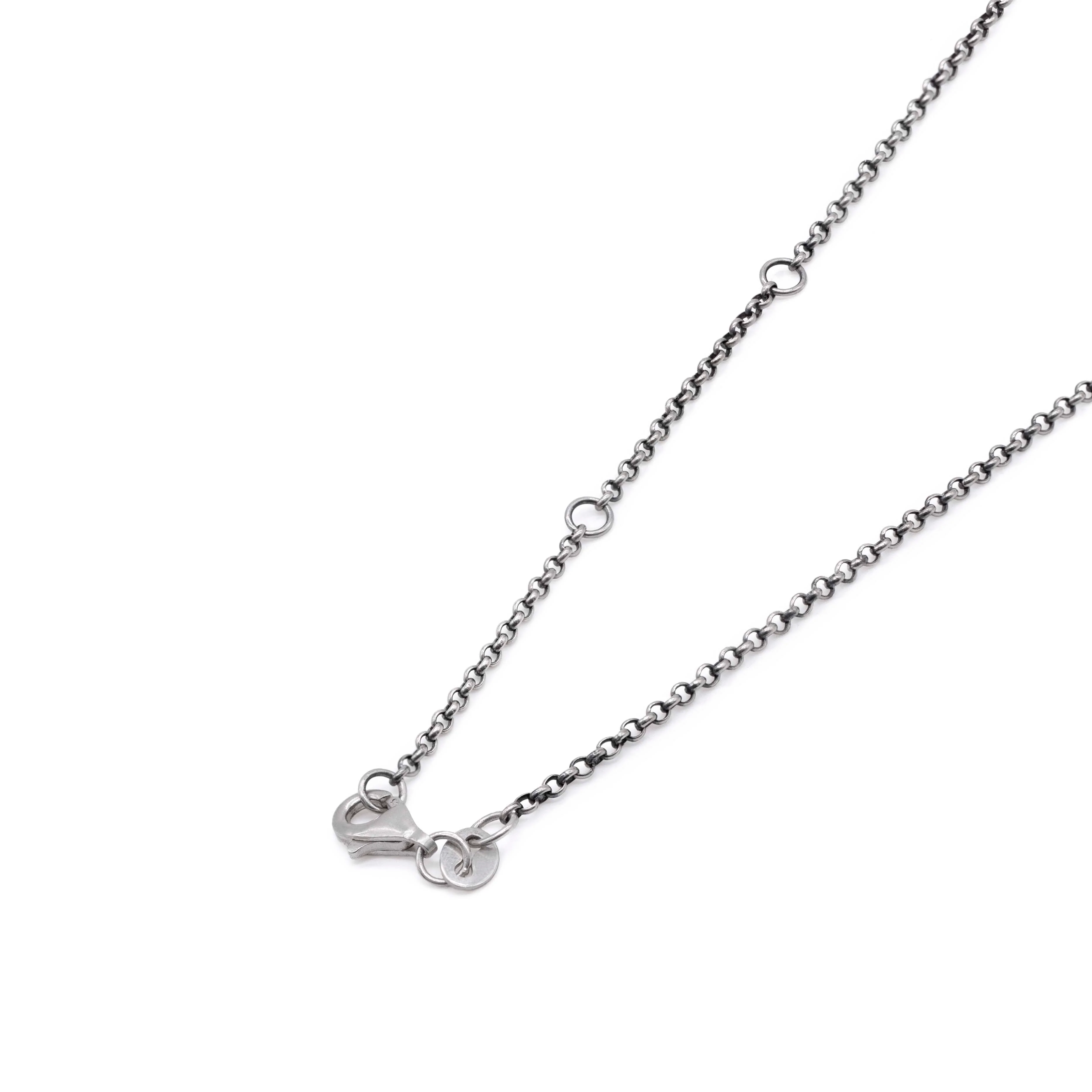 Silver Vitruvian Necklace - Image 6