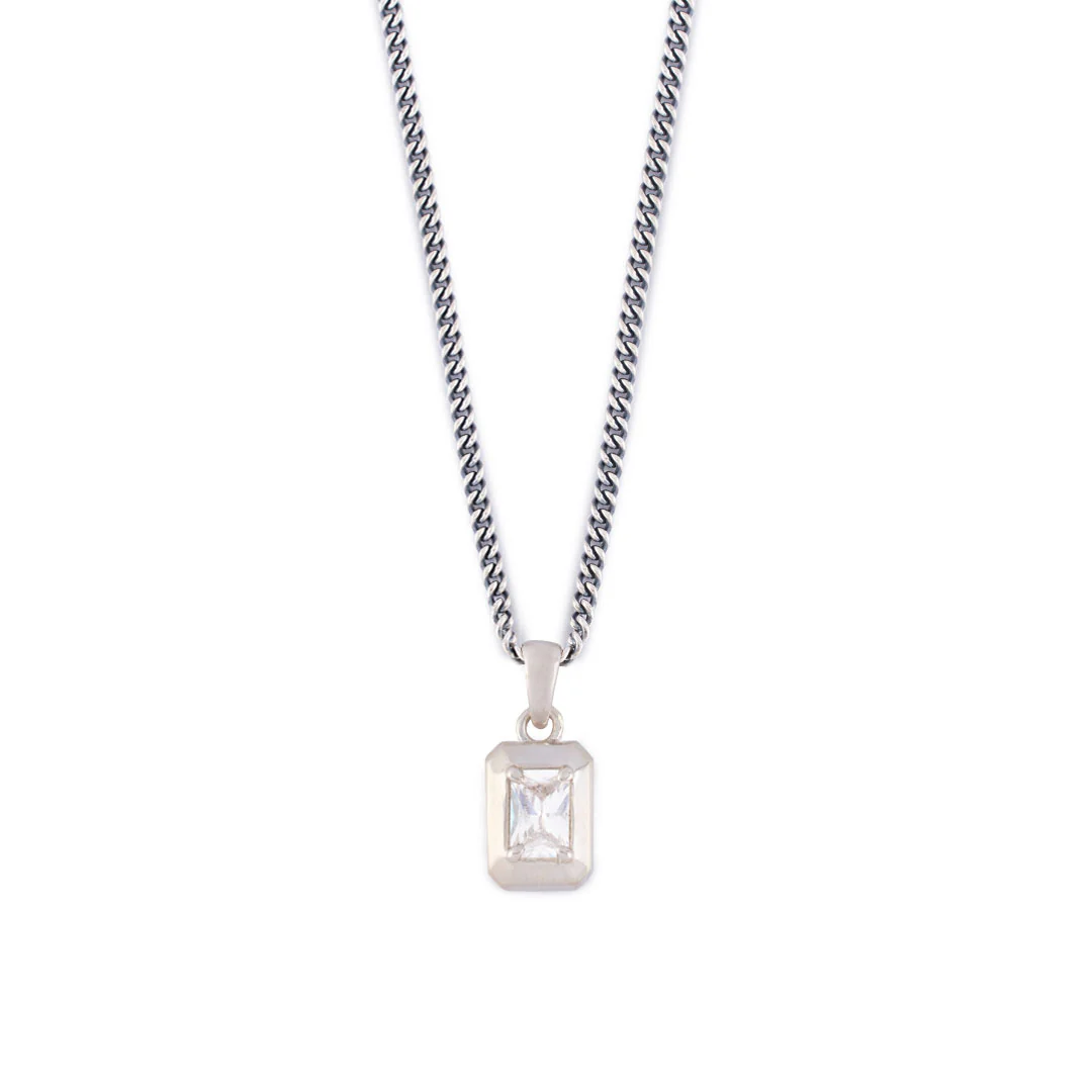 Silver Halcyon Necklace