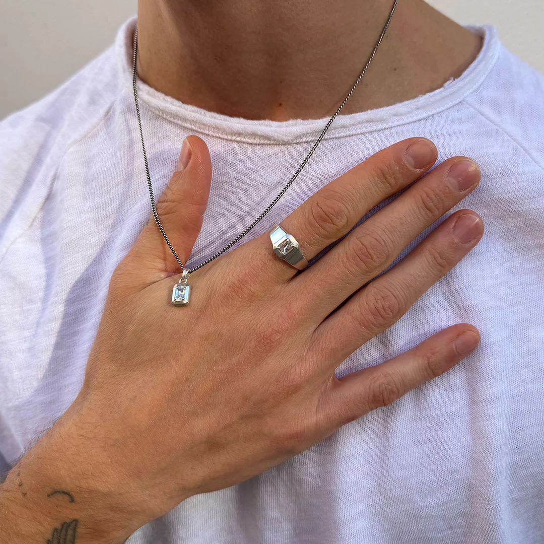 Silver Halcyon Ring - Image 4