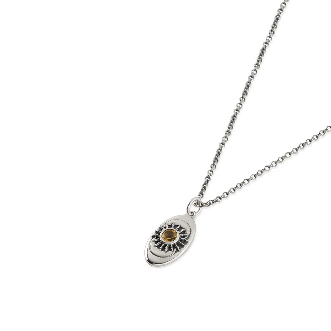 Silver Helios Necklace - Image 2