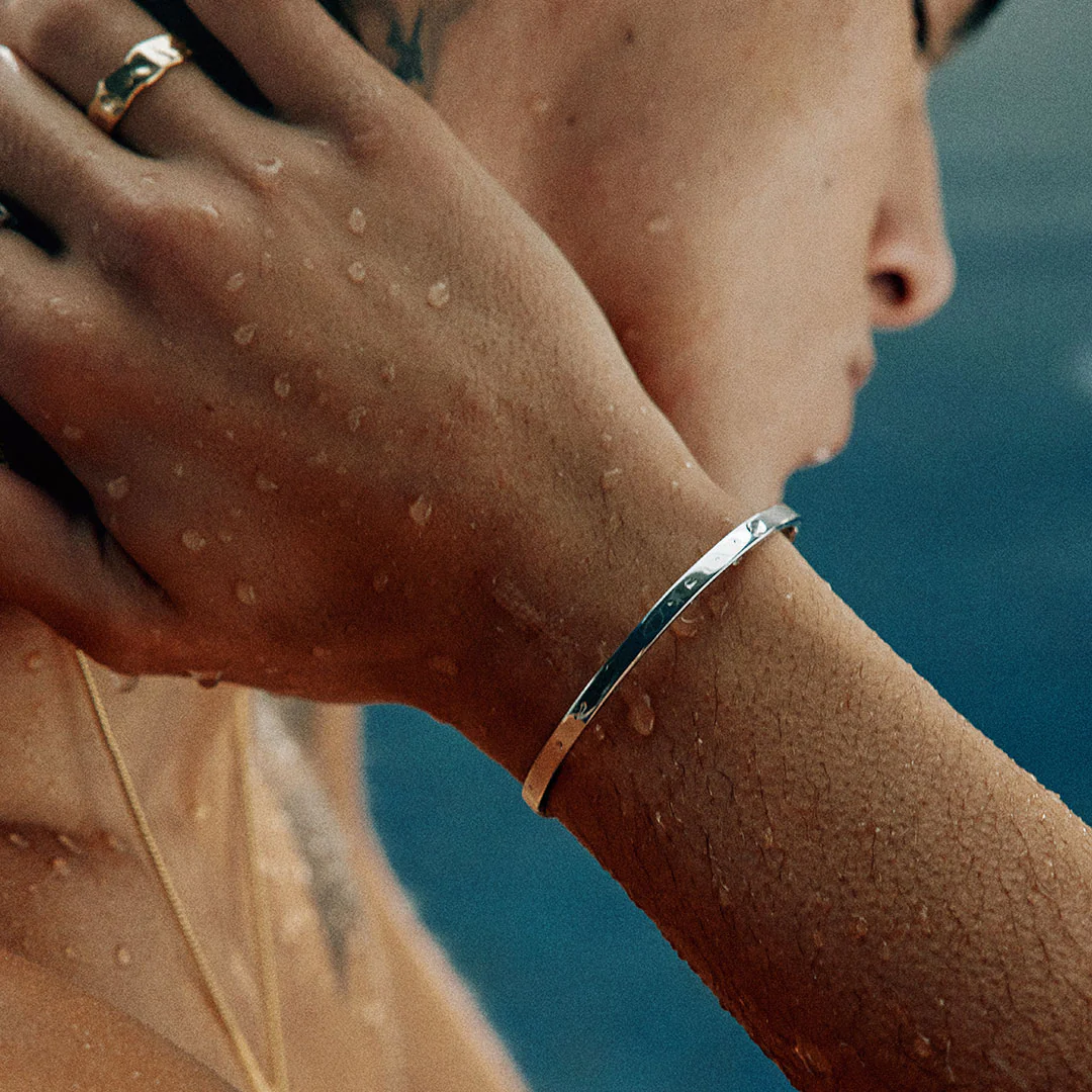 Silver Line Cuff - Image 4