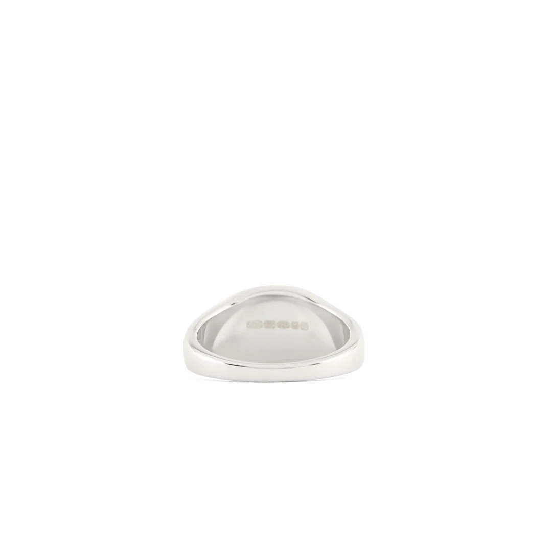 Silver Opal Birthstone Ring - Image 7
