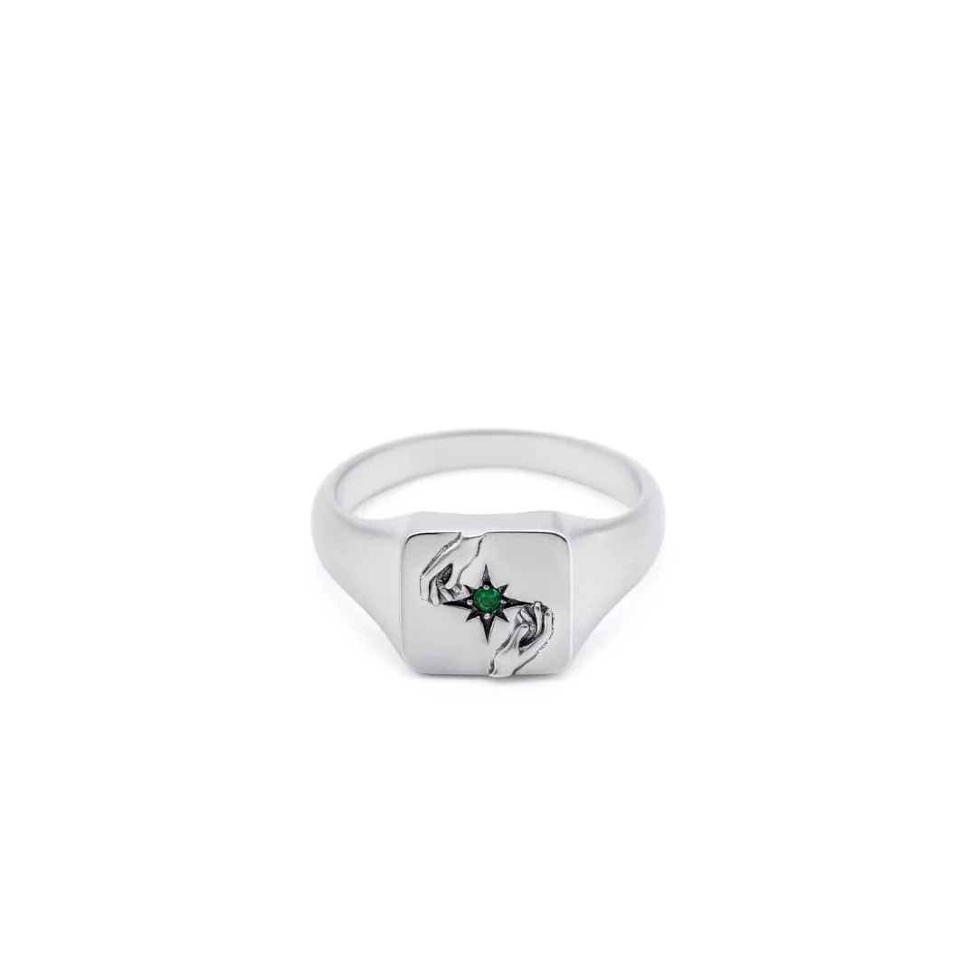 Silver Oracle Ring - Image 3