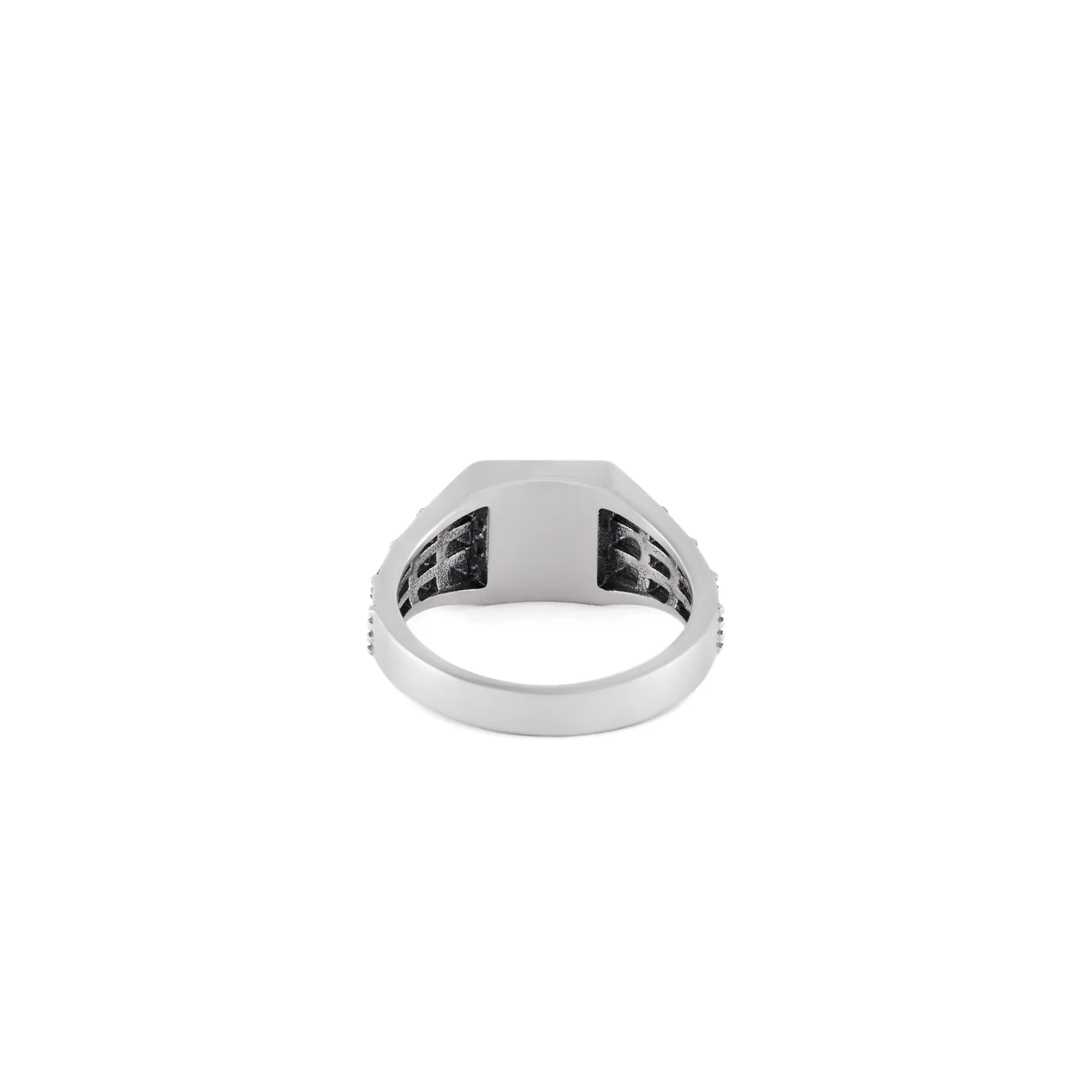 Silver Portcullis Ring - Image 6