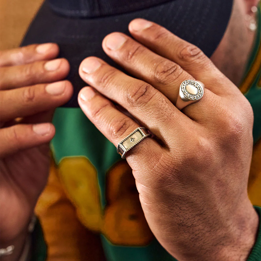 Silver Saloon Ring - Image 6
