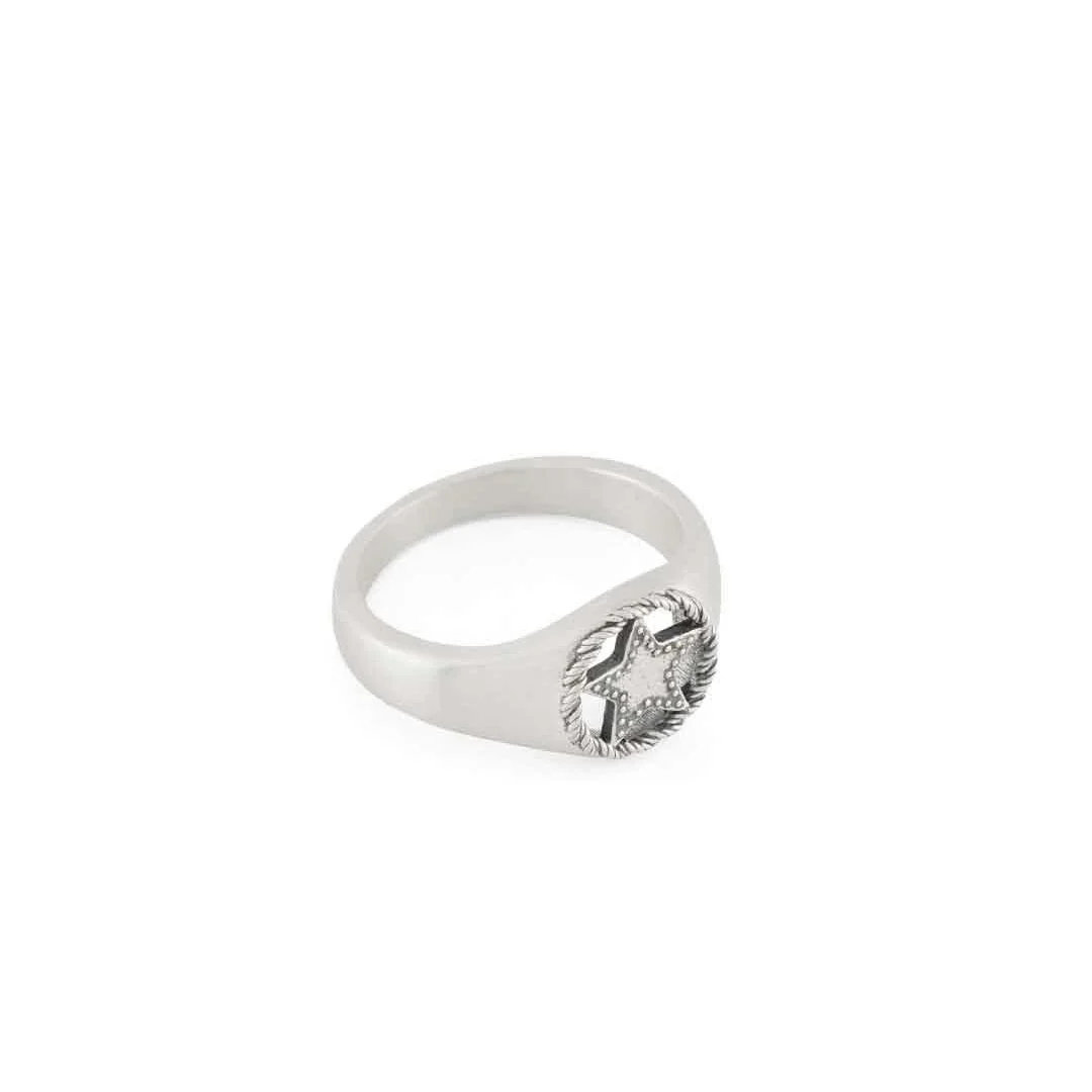 Silver Sheriff Ring - Image 5