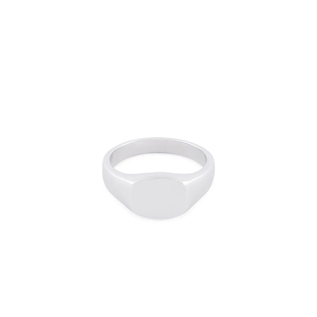 Silver Signet Ring - Image 3