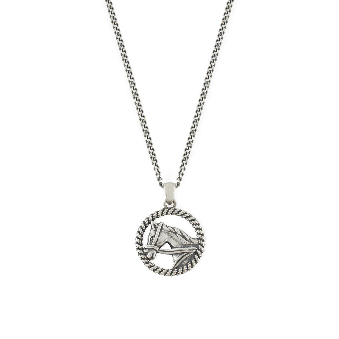 Silver Stallion Necklace - Image 3