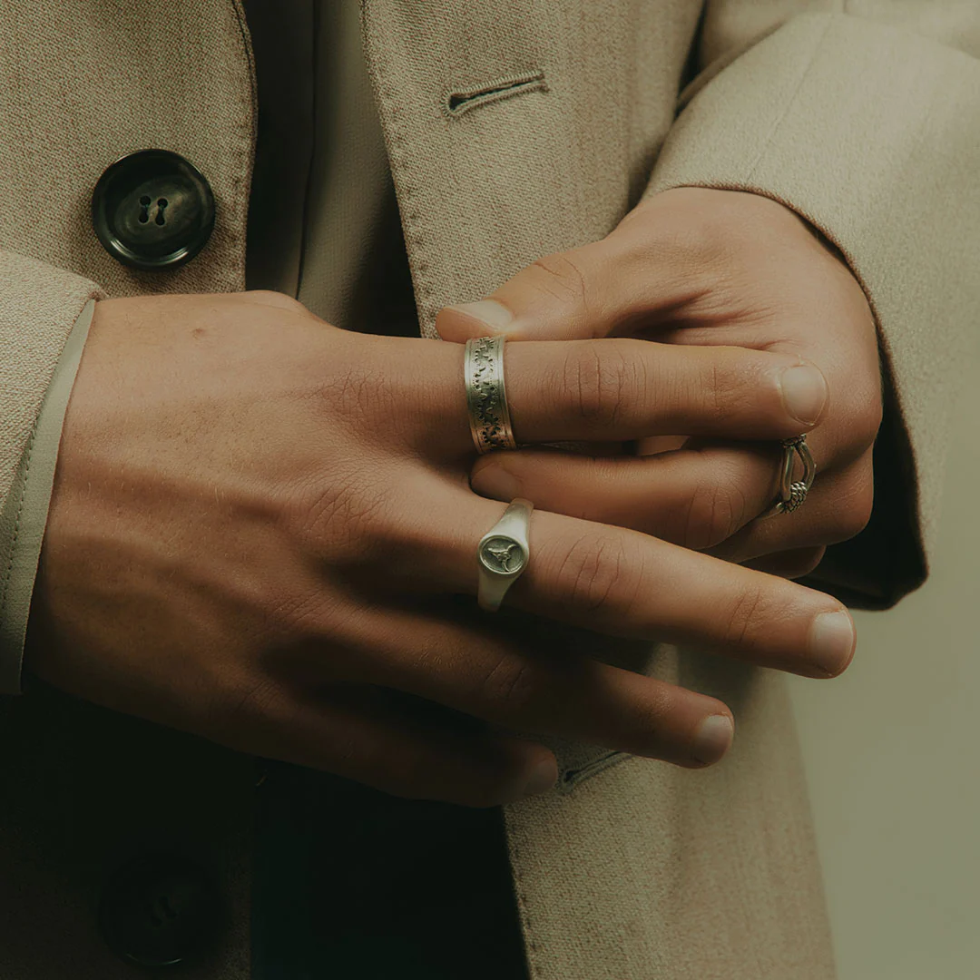 Silver Western Ring - Image 4
